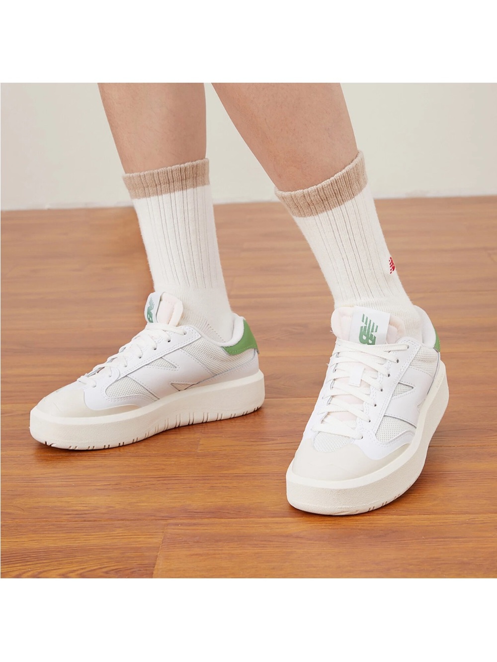 New Balance CT302 Low White Chive - CT302OG Men Size 7.5